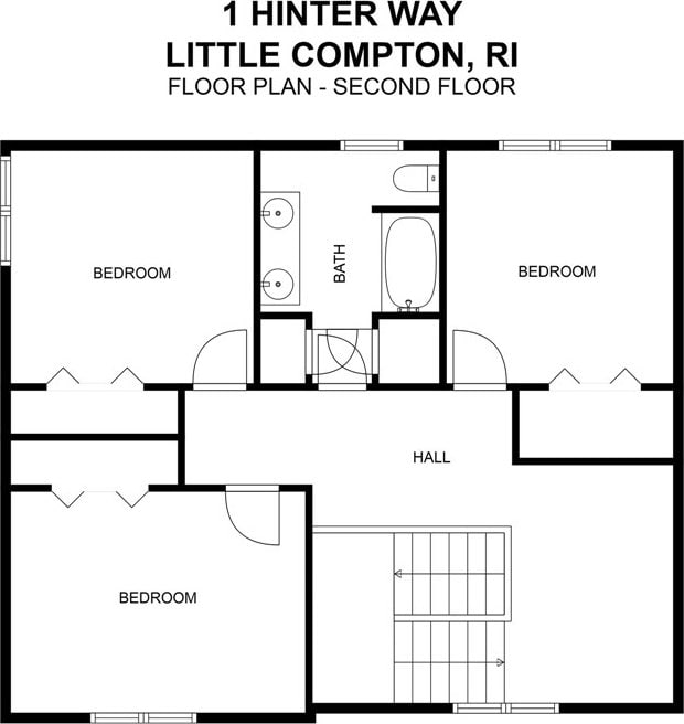 1 Hinter Way, Little Compton, RI 02837 - floor plan / room layout