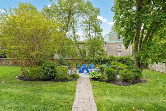 426 Spring St Unit B101, Newport, RI 02840 - view of yard with a patio