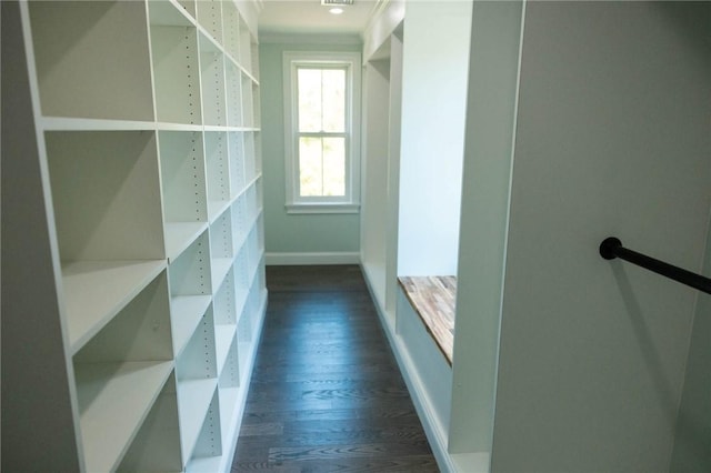 9 Chase Ln, Lincoln, RI 02865 - spacious closet featuring dark wood-style flooring
