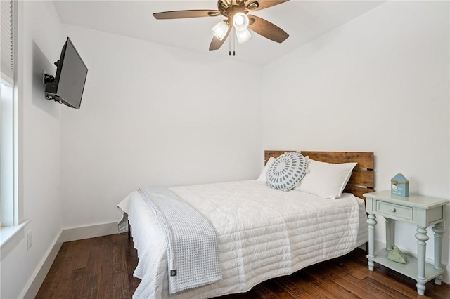 23 Hemlock St, Narragansett, RI 02882 - bedroom featuring wood finished floors, baseboards, and a ceiling fan