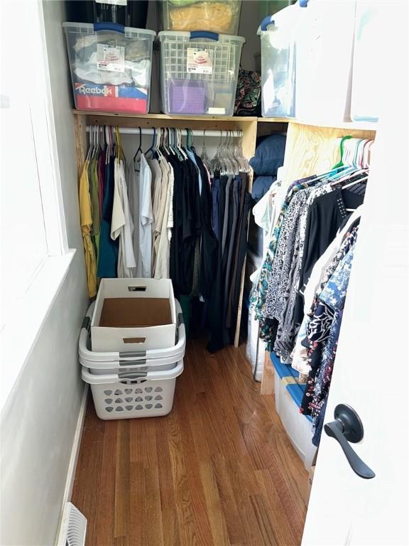 21 Baldwin Rd, Warwick, RI 02886 - spacious closet featuring wood finished floors