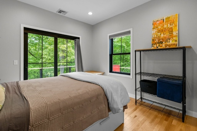 45 Lloyd Bowen Ct, Glocester, RI 02814 - bedroom with multiple windows, light wood-style floors, recessed lighting, and baseboards