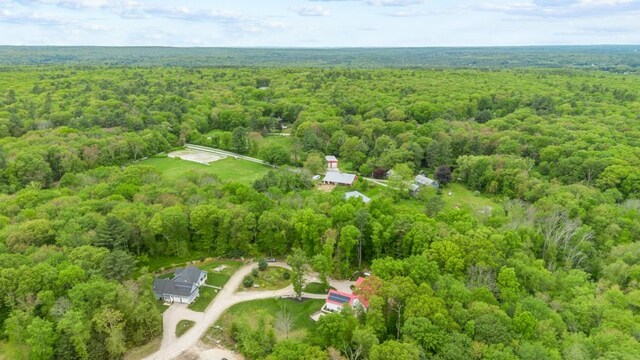45 Lloyd Bowen Ct, Glocester, RI 02814 - view of property location with a heavily wooded area