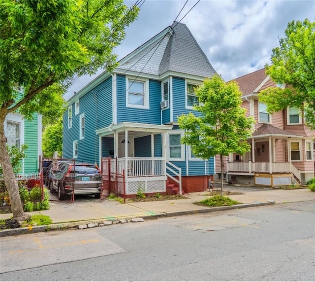 12 Hamilton St, Providence, RI 02907 - victorian-style house with covered porch