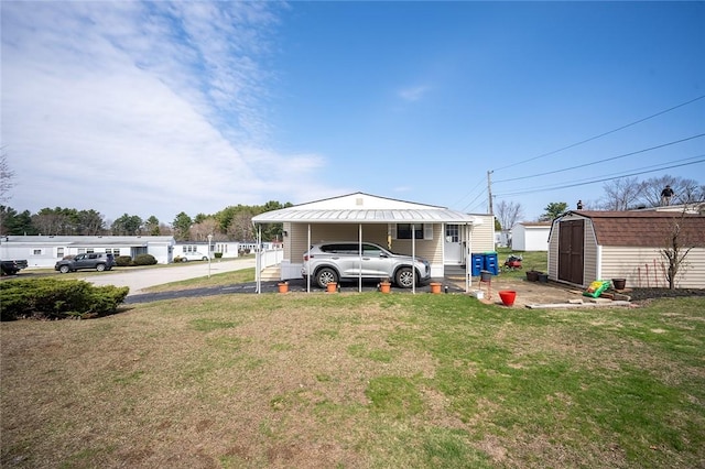 7 Lane D Dr, Coventry, RI 02816 - view of shed with driveway