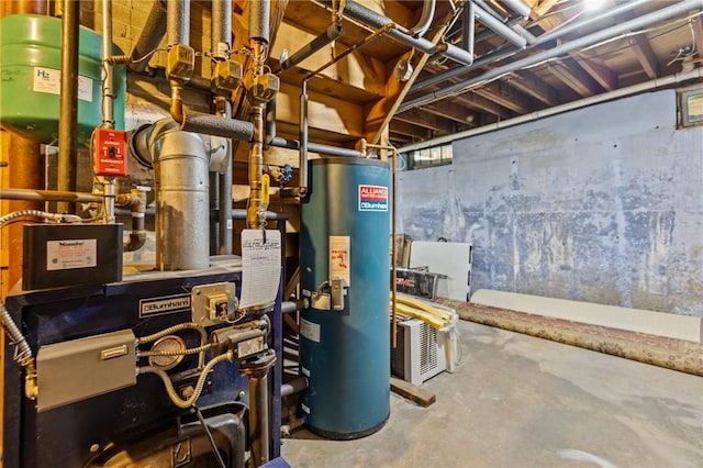 199 Vaughn Ave, Warwick, RI 02886 - utility room with water heater
