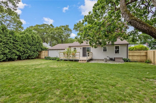 199 Vaughn Ave, Warwick, RI 02886 - back of house featuring a deck