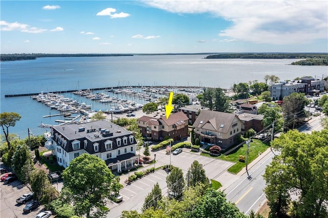 3976 Post Rd, Warwick, RI 02886 - bird's eye view of a large body of water and a marina
