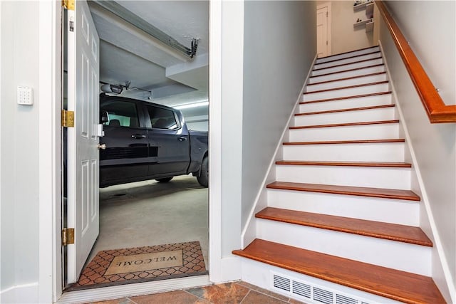 3976 Post Rd, Warwick, RI 02886 - stairs featuring concrete floors