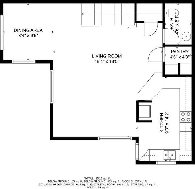 3976 Post Rd, Warwick, RI 02886 - home floor plan
