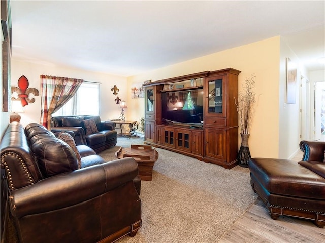 23 Bullocks Point Ave Unit 2/4C, East Providence, RI 02915 - living room featuring light wood-style flooring