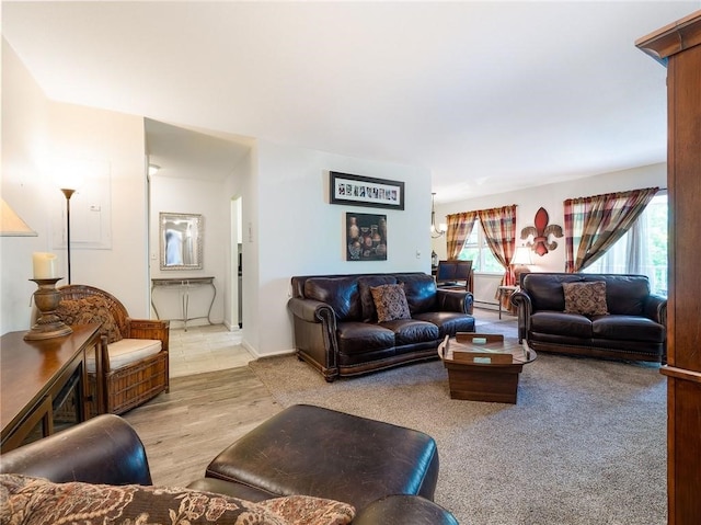 23 Bullocks Point Ave Unit 2/4C, East Providence, RI 02915 - living room featuring wood finished floors