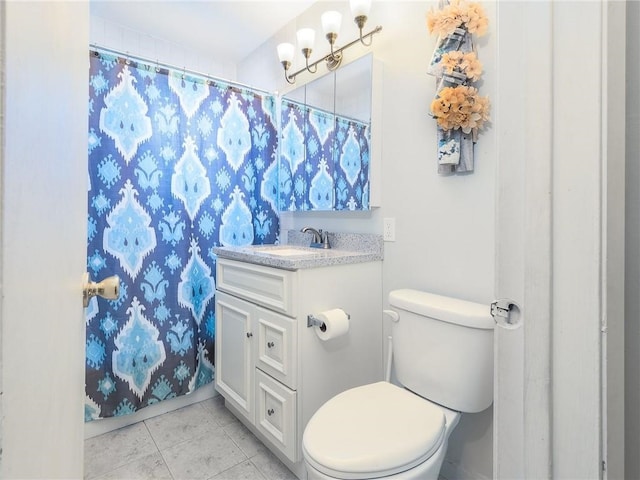 23 Bullocks Point Ave Unit 2/4C, East Providence, RI 02915 - full bathroom with vanity, toilet, and a shower with shower curtain