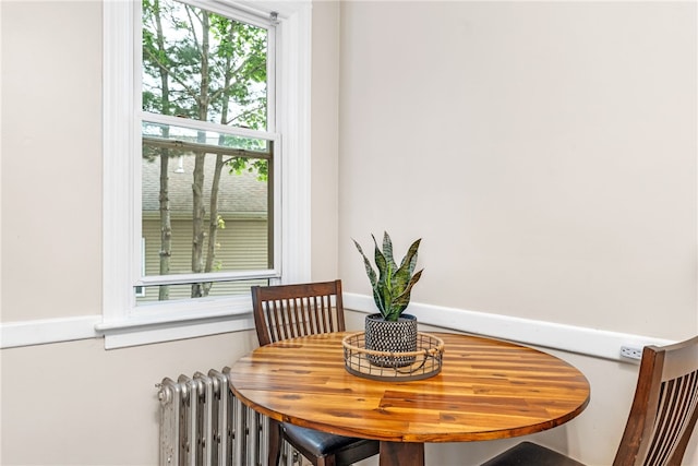 165 Wentworth Ave Unit 2E, Cranston, RI 02905 - dining space featuring radiator