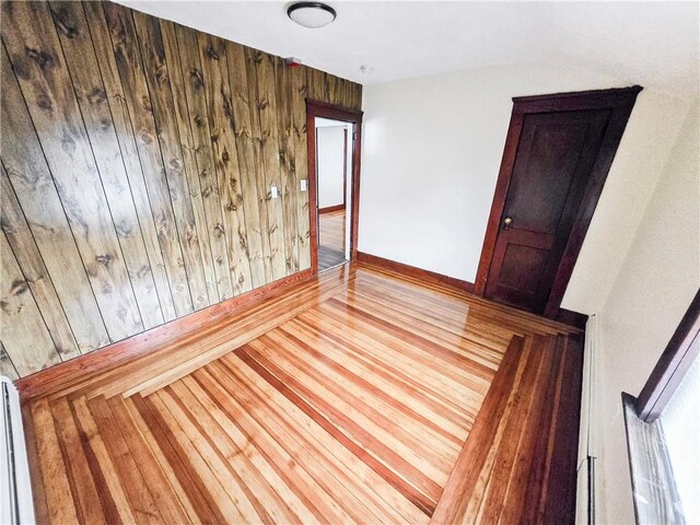 106 Baxter St, Pawtucket, RI 02861 - spare room with wooden walls and baseboards