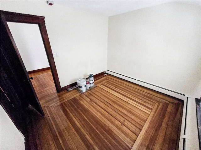 106 Baxter St, Pawtucket, RI 02861 - spare room with a baseboard heating unit and baseboard heating