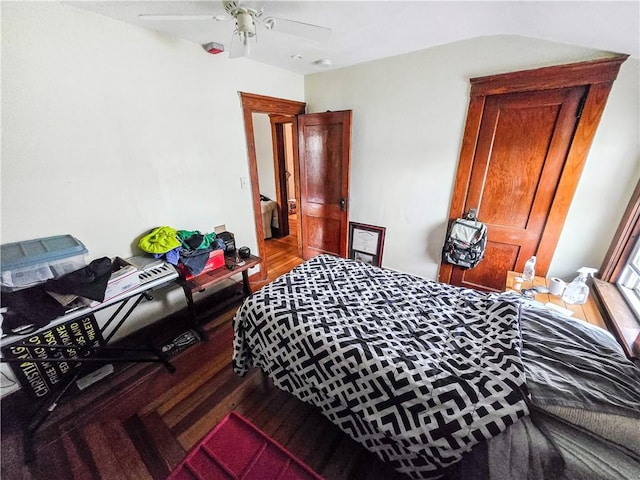 106 Baxter St, Pawtucket, RI 02861 - bedroom featuring wood finished floors and a ceiling fan