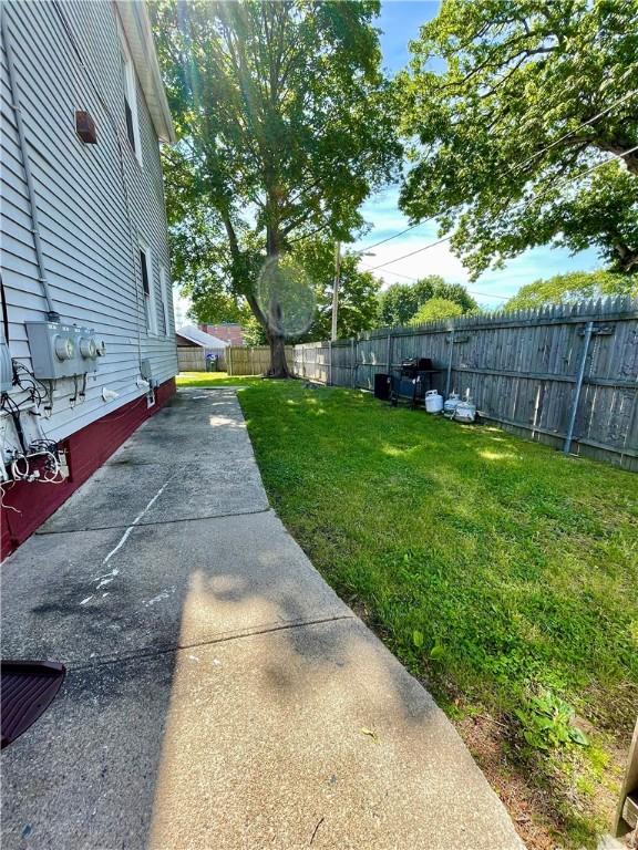 86 Edgemere Ave, Providence, RI 02909 - view of yard featuring a patio