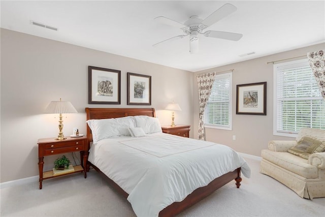 3 Berm Dr, Cumberland, RI 02864 - bedroom with carpet floors, baseboards, and a ceiling fan