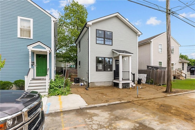 0 Rugby St, Providence, RI 02905 - view of front of property with central air condition unit