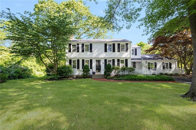 9 Conway Dr, Barrington, RI 02806 - colonial-style house with a front lawn