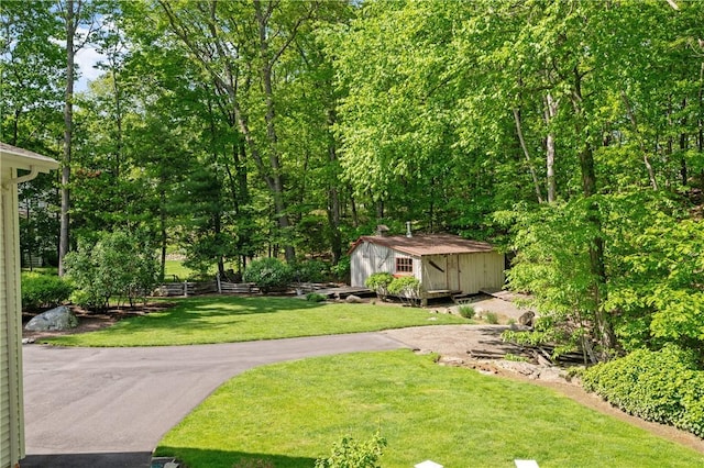70 High Ridge Dr, Cumberland, RI 02864 - view of grassy yard with an outbuilding