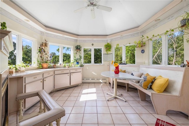 130 Highland Rd, Tiverton, RI 02878 - sunroom / solarium with a baseboard radiator