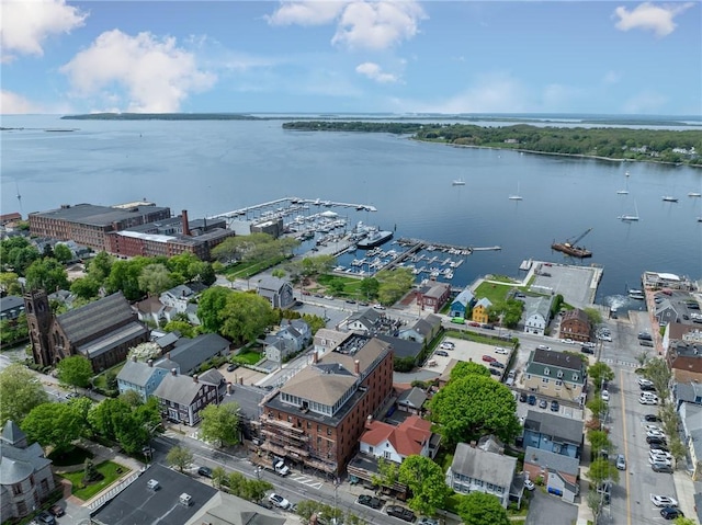423 Hope St Unit C, Bristol, RI 02809 - aerial view of a large body of water