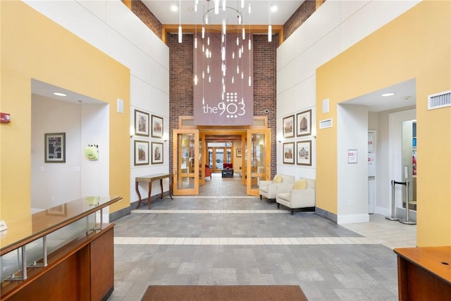 1000 Providence Pl Unit 142, Providence, RI 02903 - community lobby featuring a high ceiling