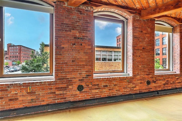 116 Chestnut St Unit G, Providence, RI 02903 - detailed view of brick wall