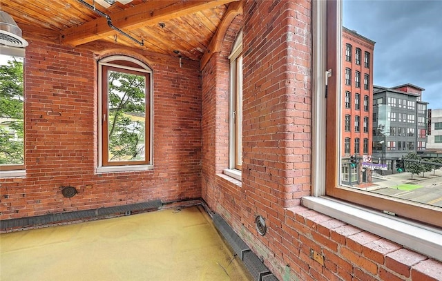 116 Chestnut St Unit G, Providence, RI 02903 - detailed view of brick wall