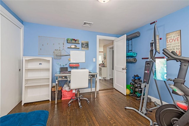 205 Carolyn St, Warwick, RI 02886 - office area featuring wood finished floors