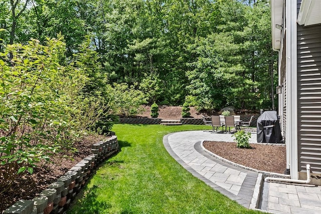 13 Vincent Way, Cumberland, RI 02864 - view of grassy yard featuring a patio area