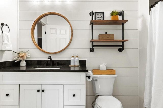 13 Vincent Way, Cumberland, RI 02864 - full bathroom with vanity, toilet, and a shower with curtain
