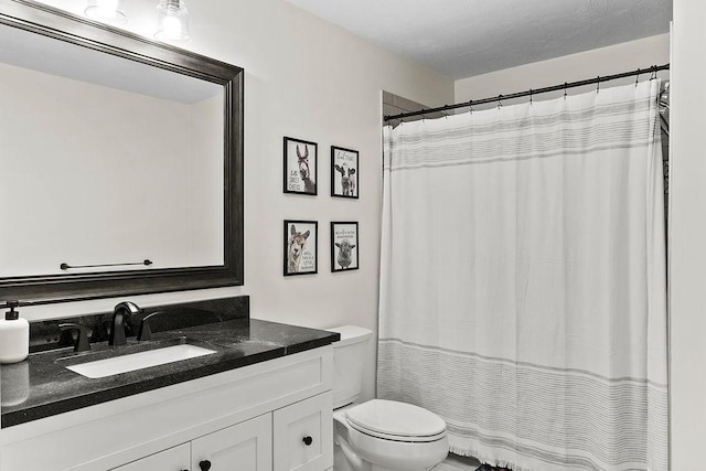 13 Vincent Way, Cumberland, RI 02864 - full bathroom with toilet, vanity, and a shower with shower curtain