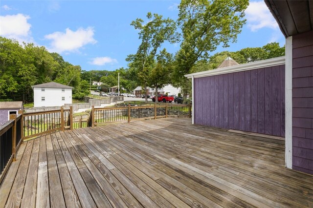 204 Reservoir Ave, Lincoln, RI 02865 - view of deck
