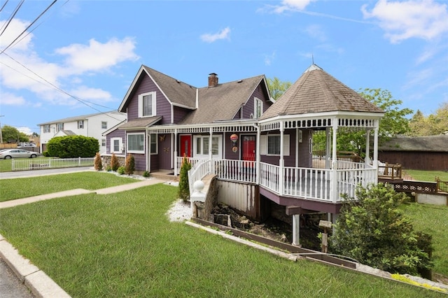 204 Reservoir Ave, Lincoln, RI 02865 - view of front of property featuring a porch and roof with shingles
