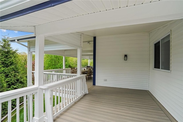 196 Stillwater Rd, Smithfield, RI 02917 - view of wooden deck
