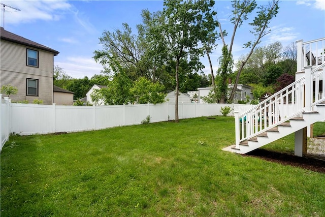 228 Morse Ave, Woonsocket, RI 02895 - view of yard featuring stairs