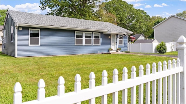 21 Meadowrue Trl, Narragansett, RI 02874 - view of front of home with roof with shingles