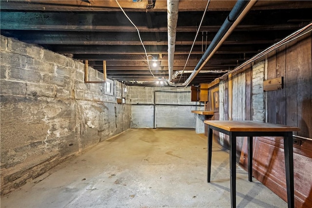 1362 Newport Ave, Pawtucket, RI 02861 - view of below grade area