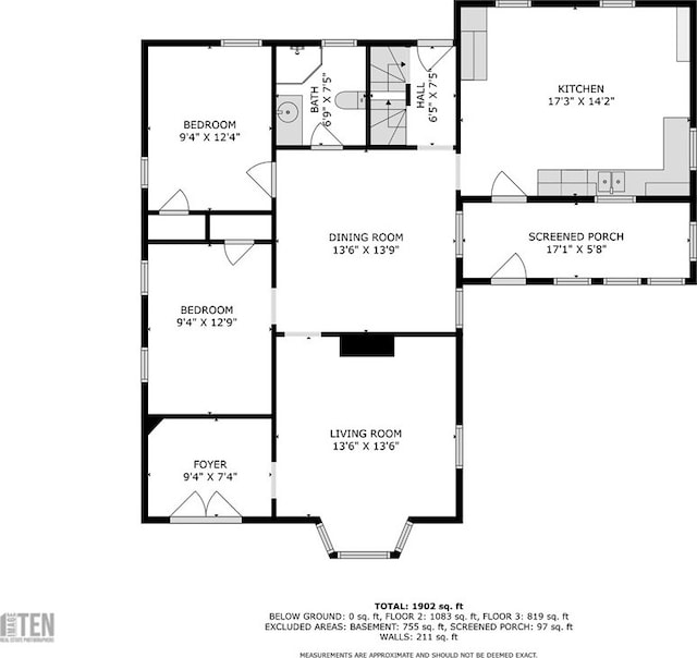 1875 Smith St, North Providence, RI 02911 - room layout