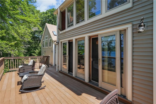 94 S Shore Rd, Burrillville, RI 02859 - view of deck