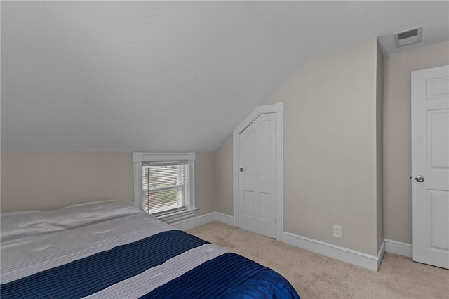 36 Ruth Ave, East Providence, RI 02916 - bedroom featuring light colored carpet, lofted ceiling, and baseboards