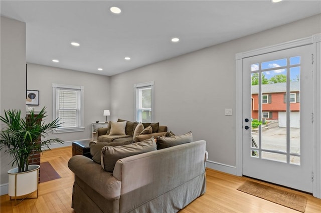 36 Ruth Ave, East Providence, RI 02916 - living room featuring recessed lighting