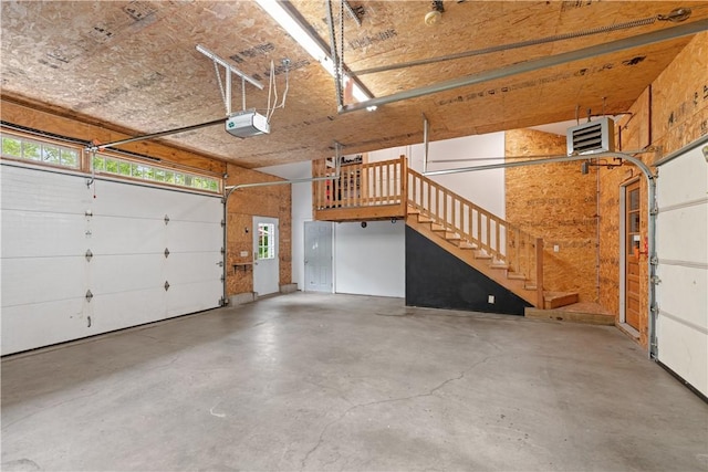 101 Huckleberry Rd, North Kingstown, RI 02852 - garage featuring a garage door opener and a heating unit
