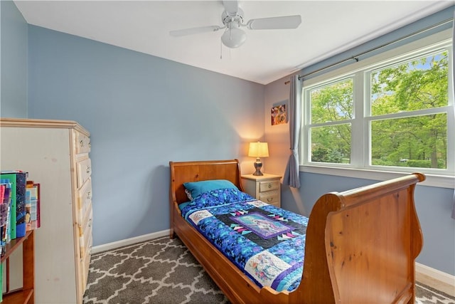 101 Huckleberry Rd, North Kingstown, RI 02852 - bedroom featuring baseboards and ceiling fan