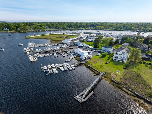 22 Tyler Point Rd, Barrington, RI 02806 - bird's eye view of a nearby body of water