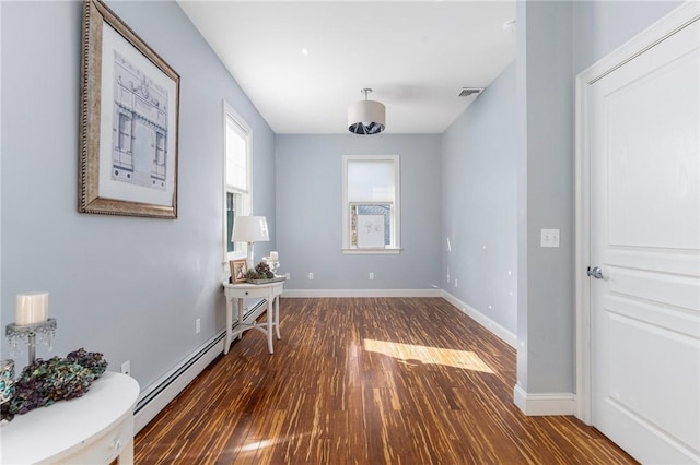 85 Frigate St, Jamestown, RI 02832 - hall featuring wood finished floors and baseboards