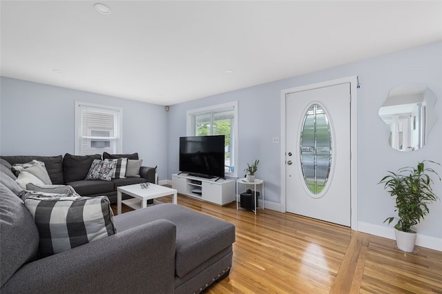 150 Memorial Dr, Pawtucket, RI 02860 - living room with light wood-type flooring and recessed lighting